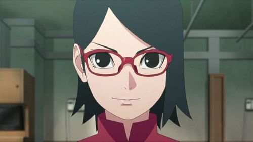 Sarada Uchiha before timeskip (Image via Studio Pierrot)