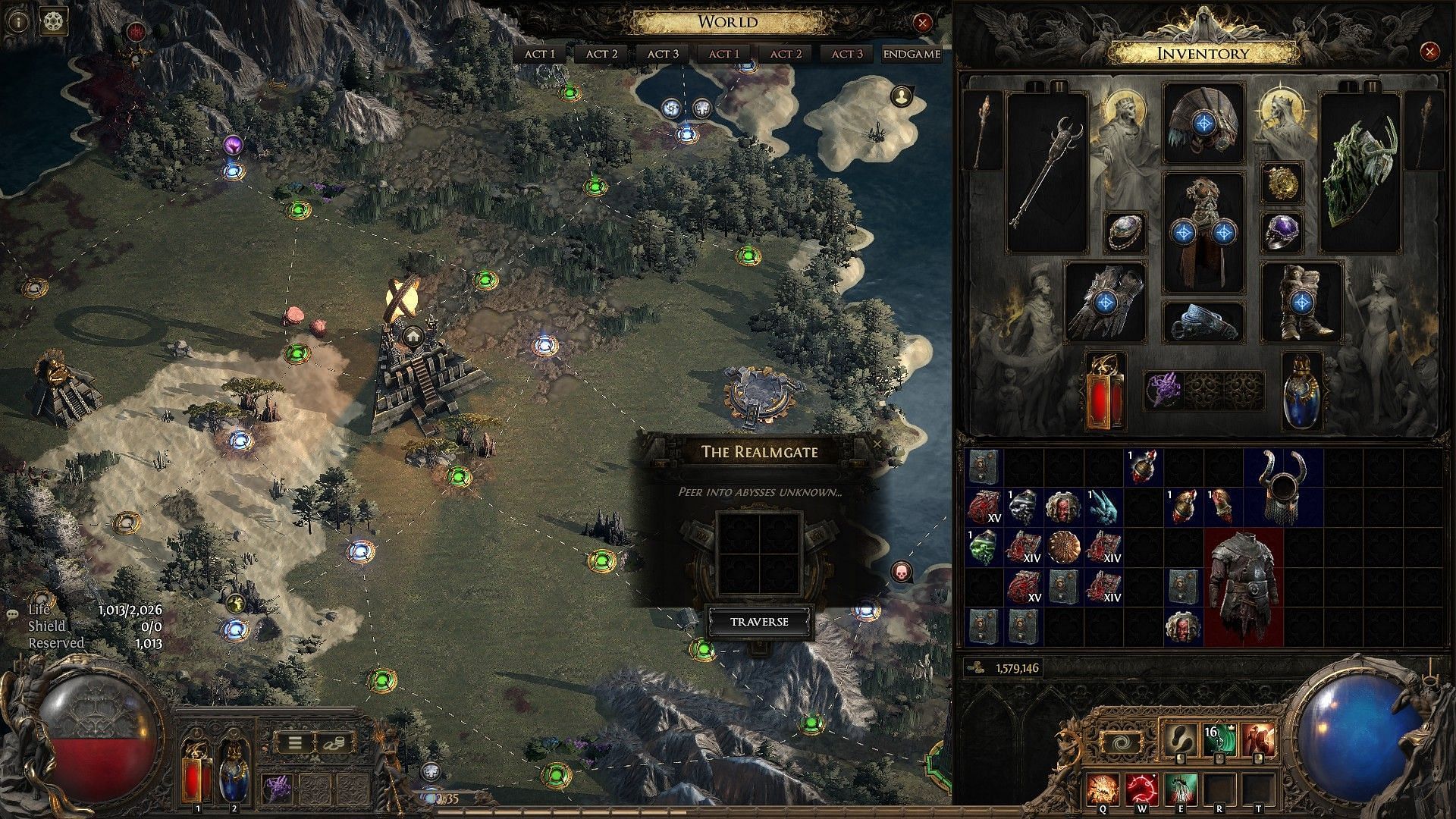 Realmgate in Path of Exile 2 (Image via GGG)