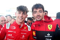 Charles Leclerc drops ‘proud’ reaction as he joins brother Arthur for historic F1 moment with Ferrari in Abu Dhabi