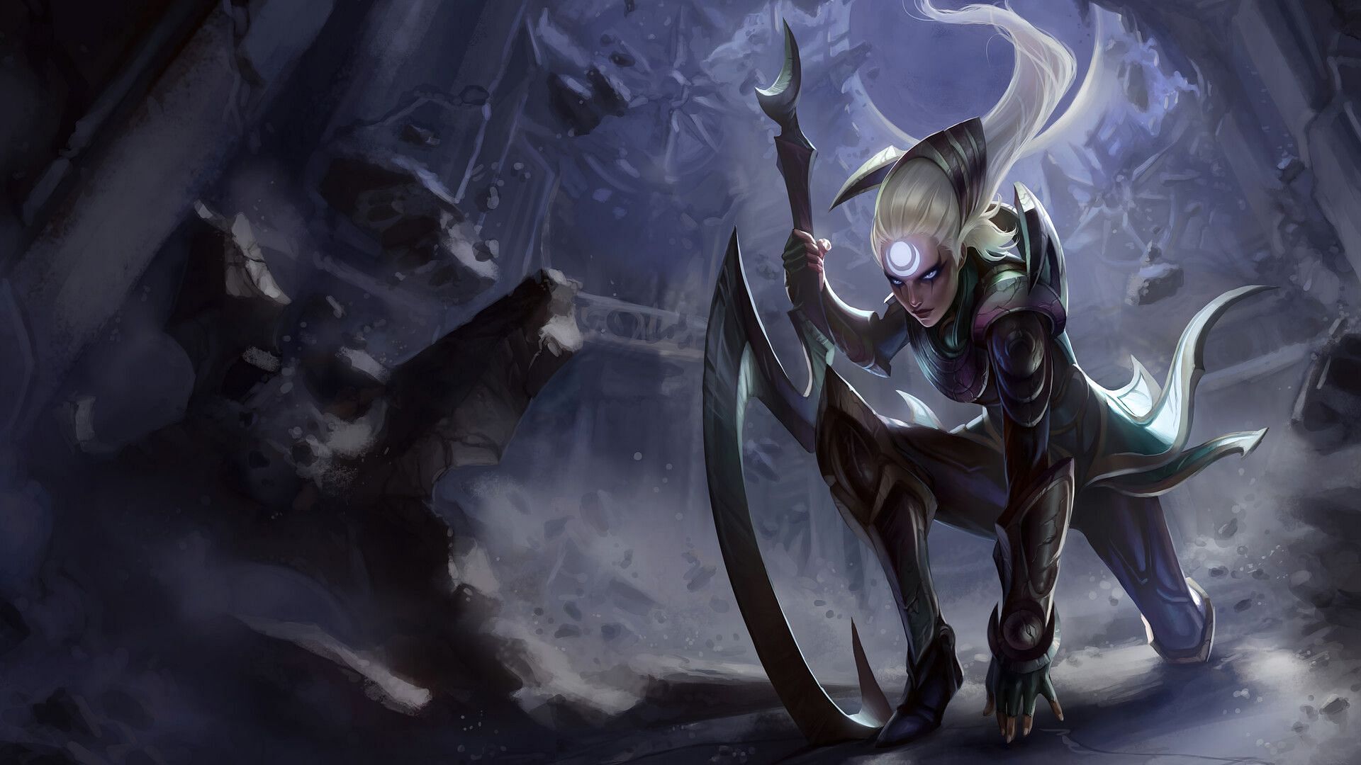 Default Diana in League of Legends (Image via Riot Games)