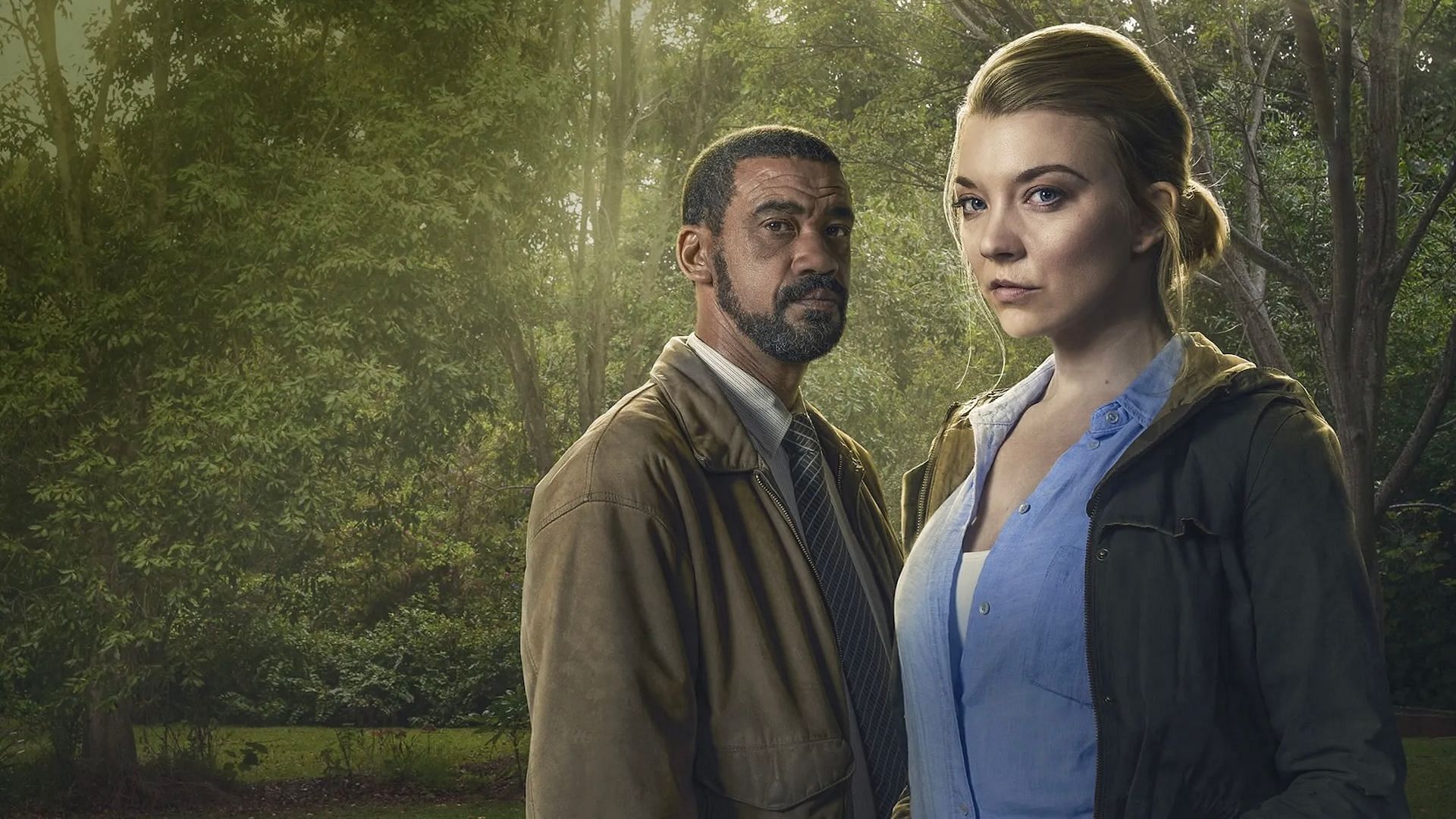 Season 1 of White Lies chronicles Edie Hansen and Fortune Bell&#039;s characters (Image via DStv)