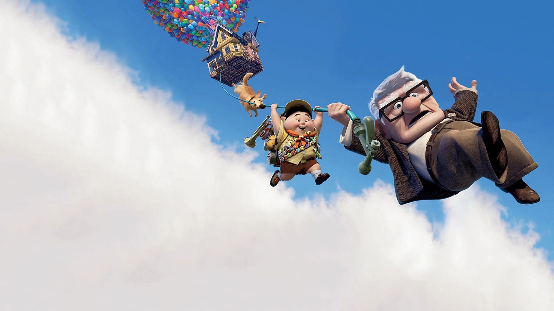 Still from Up (Image via Disney+)