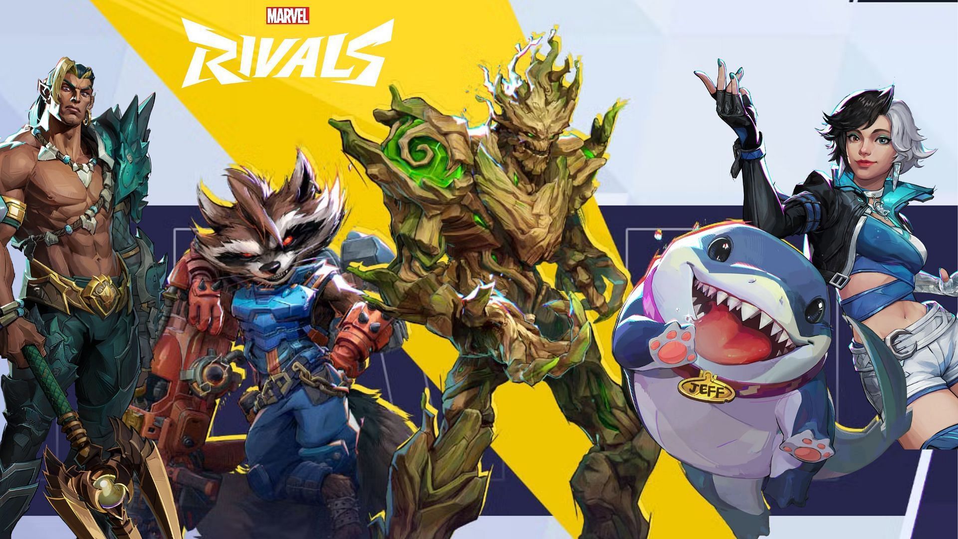 The best heroes to duo with Jeff the Land Shark in Marvel Rivals (Image via NetEase Games)