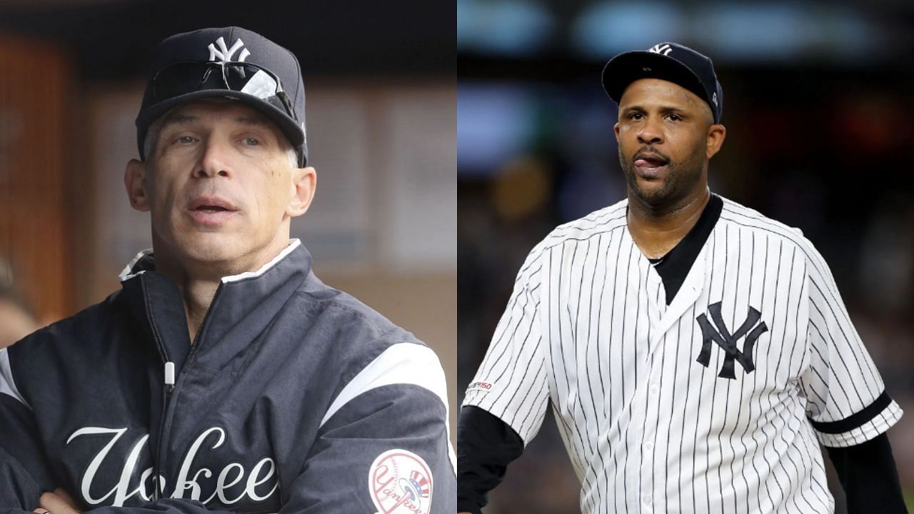 Joe Girardi (L) and CC Sabathia (R) (Images from - Getty)