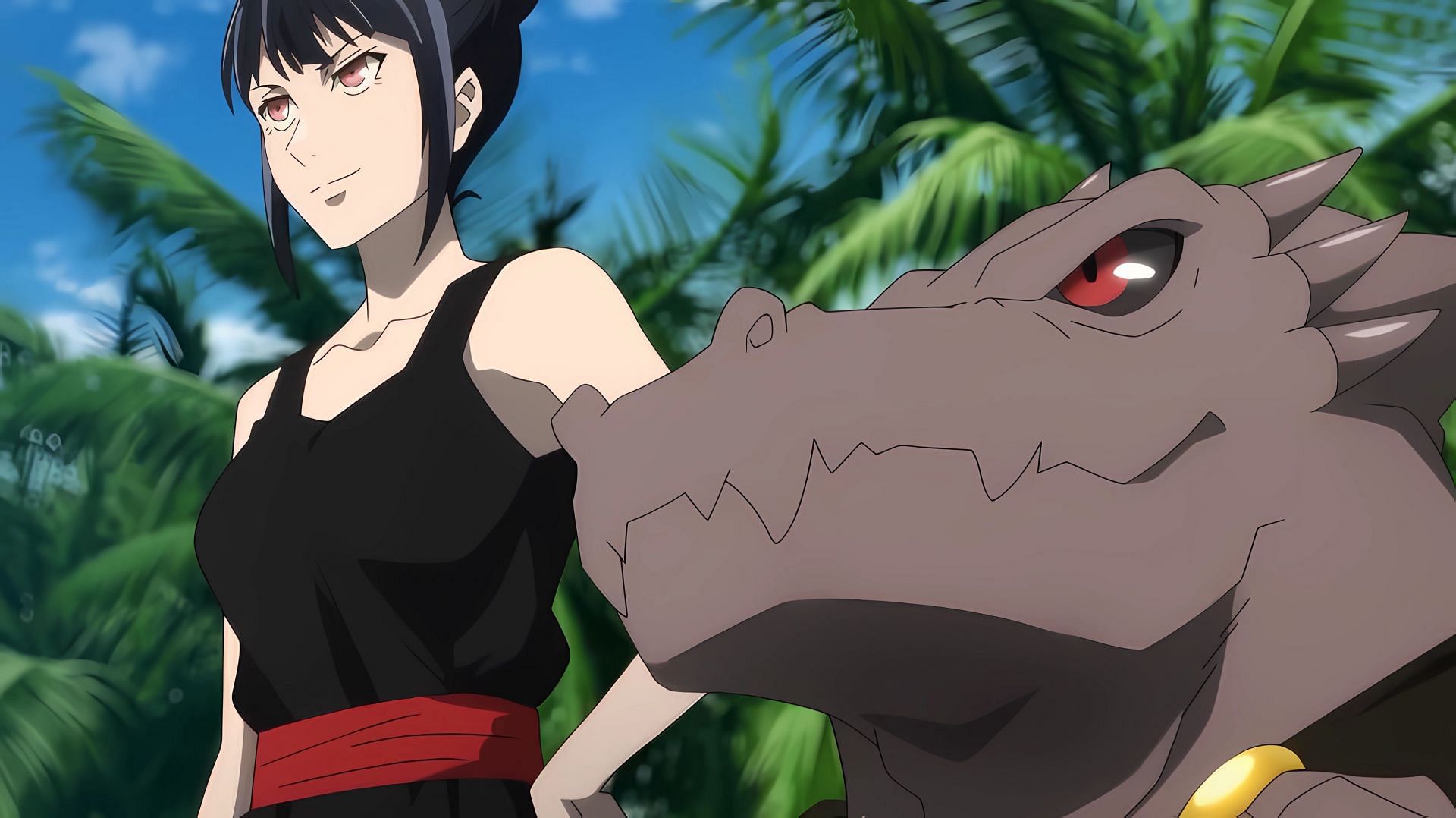 Yihwa and Rak as seen in the anime (Image via The Answer Studio)