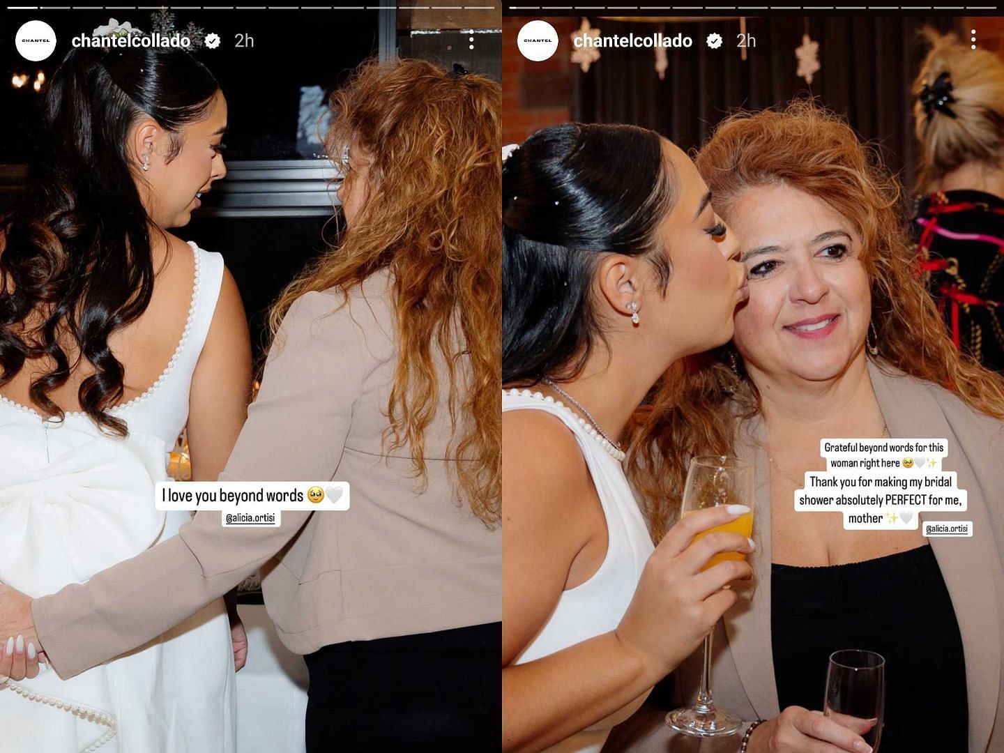 Josh Naylor&#039;s fiancee Chantel shares pictures of her bridal shower. Source - Instagram/@chantelcollado