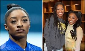 "Adria used to win a lot too and people thought that wasn't fair"- When Simone Biles explained why her younger sister quit gymnastics