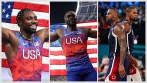 Noah Lyles & Rai Benjamin spill beans on meeting LeBron James & Kevin Durant at the Olympics after NBA 'world champions' controversy