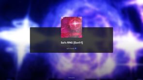 Sol's RNG Eon1-1 Update patch notes