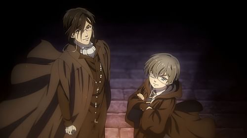 Ciel and Sebastian in season 4 (Image via CloverWorks)