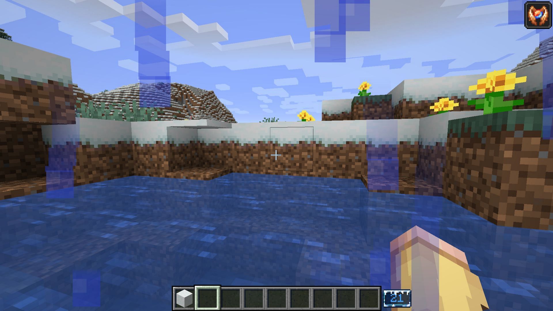 The mod adds a fully functioning temperature system in Minecraft (Image via Mojang Studios || Curseforge/@Mikul)