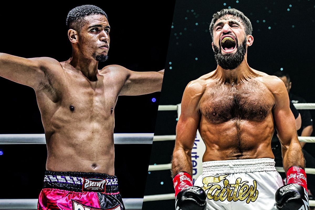 Abdelali Zahidi (left) Marat Grigorian (right) [Photos via: ONE Championship]