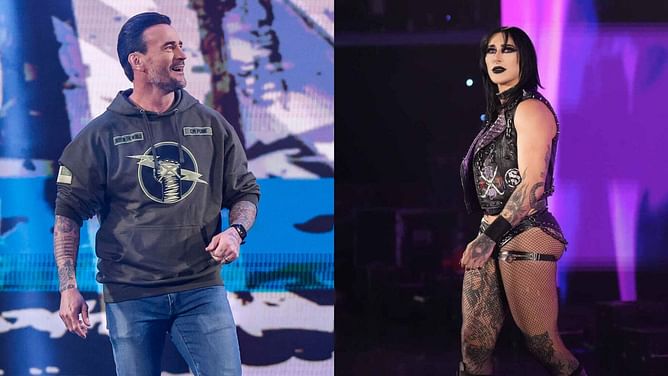 CM Punk jokingly teases Rhea Ripley during a live stream following WWE RAW