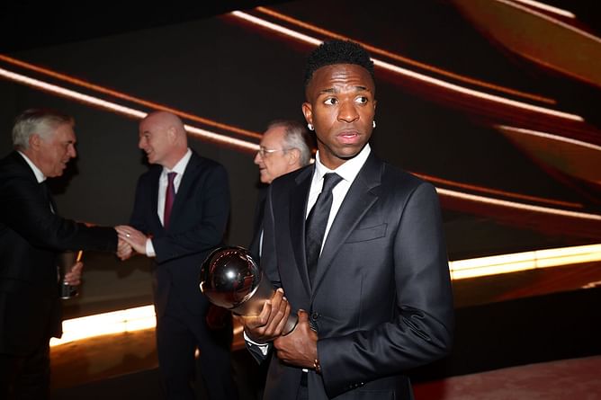 "His behavior is not correct" - Ex-Real Madrid star calls out Vinicius Jr for on-field antics following 2024 FIFA The Best win