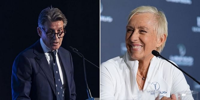 Martina Navratilova makes her feelings known on IOC President candidate Sebastian Coe amid 'radical' stance on transgender athletes