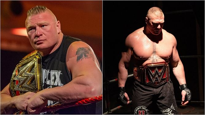 Brock Lesnar busting open 44-year-old legend was "pretty gruesome," recalls ex-WWE star