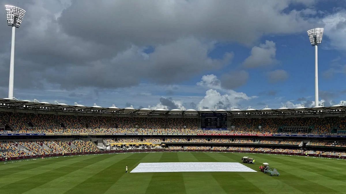 ब्रिस्बेन में बारिश ने किया तीसरे टेस्ट का मजा खराब (Photo Credit_Getty)