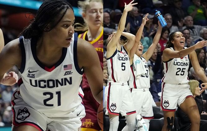 "What did we do to deserve you": Fans gush over 'Future #1 draft pick' Sarah Strong after career-high game as Geno Auriemma's UConn trounce Iowa State