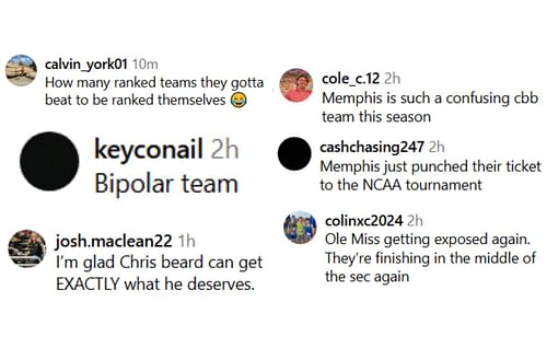 Fans react to Ole Miss' loss against unranked Tigers