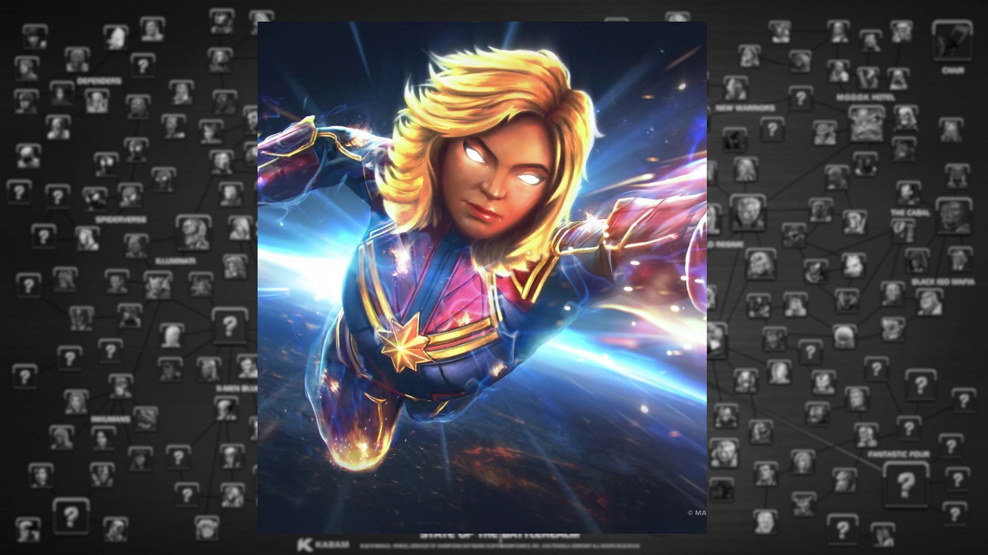 Captain Marvel in MCOC(Image via Kabam Games, Inc.)