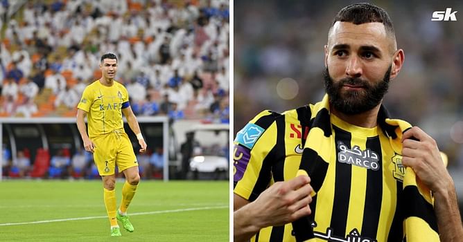 Karim Benzema shares social media post alongside former Real Madrid mate Cristiano Ronaldo after Al-Nassr v Al-Ittihad clash