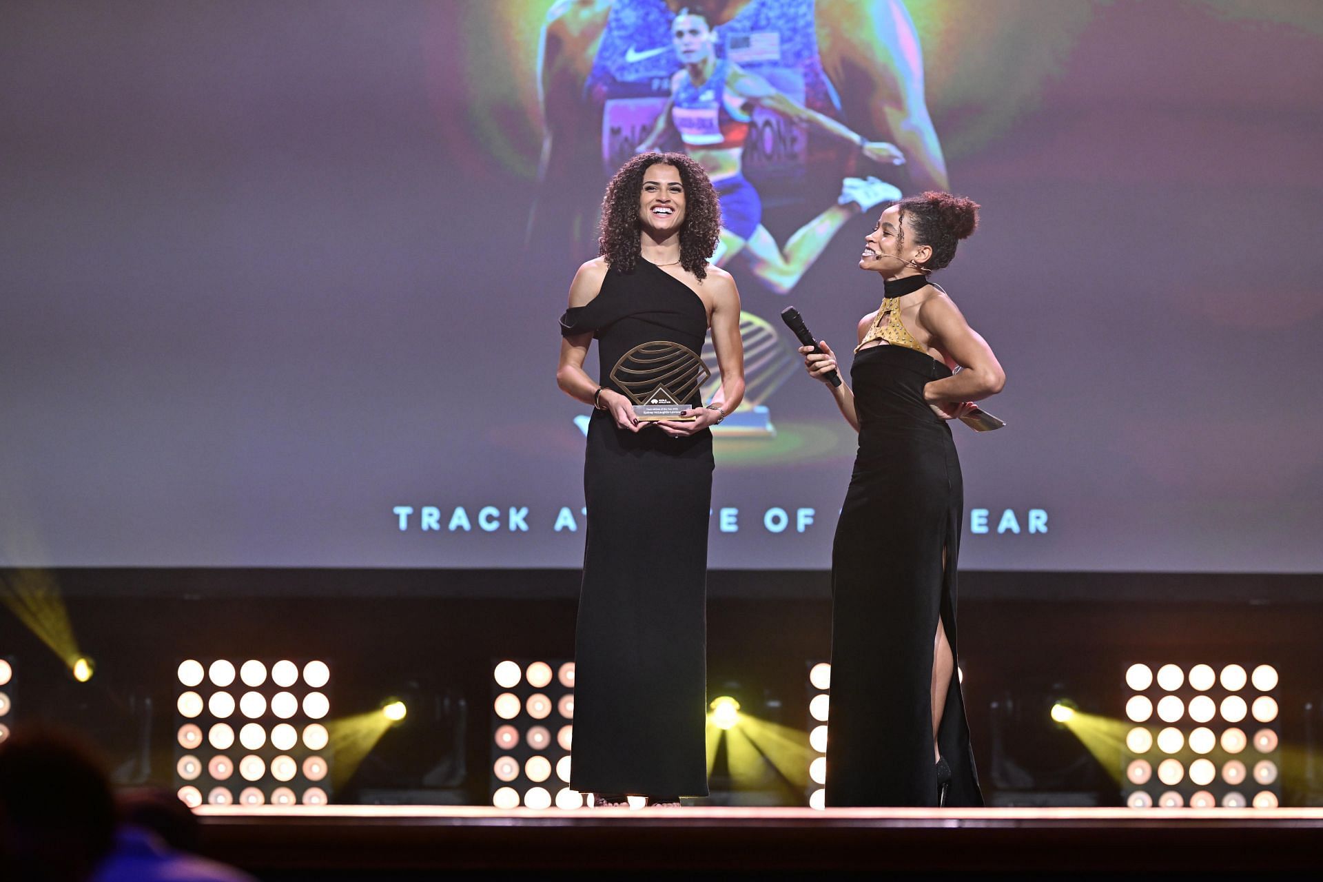 World Athletics Awards 2024 - Sydney McLaughlin-Levrone in action (Source: Getty)