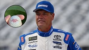 Michael Waltrip shares unique photo of a rare Winston Cup Series golf ball