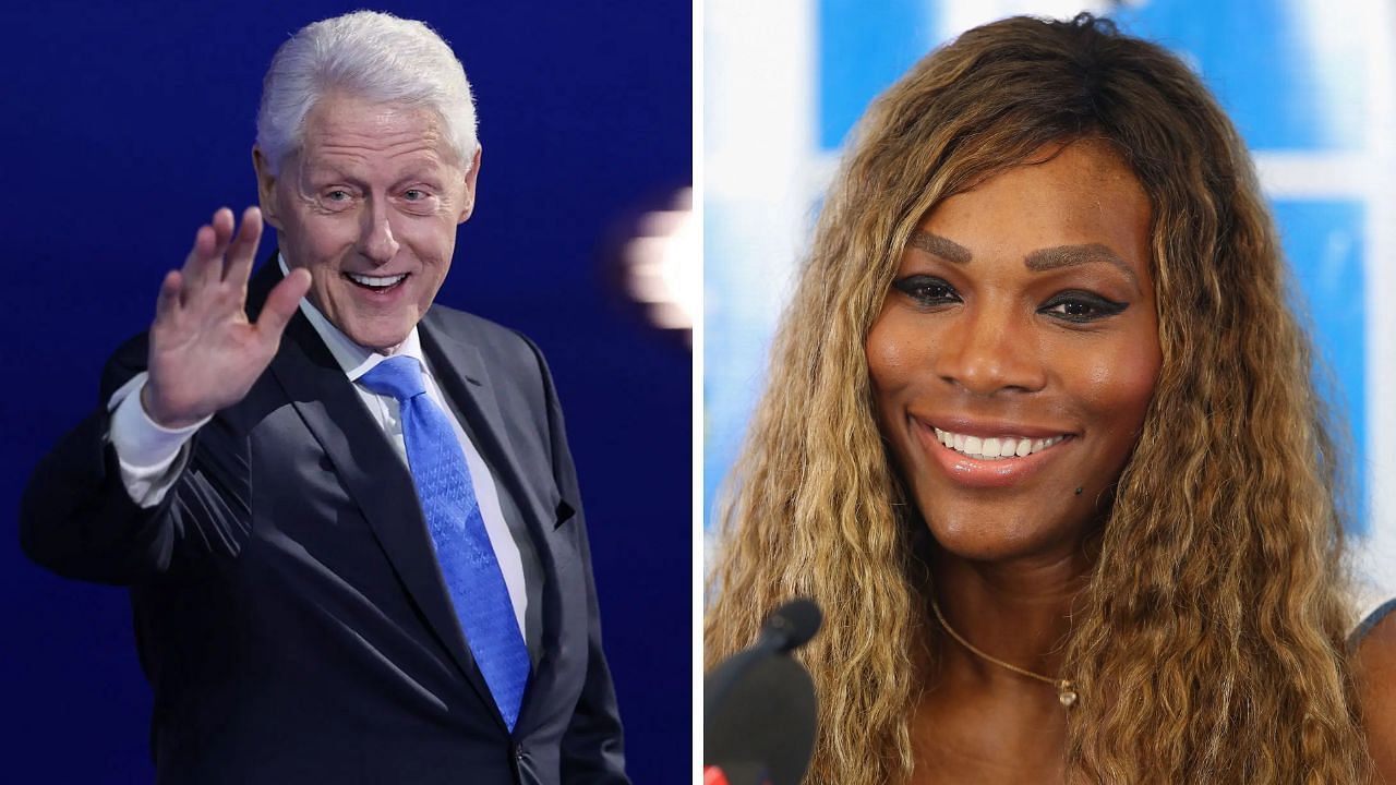 Serena Williams Bill Clinton