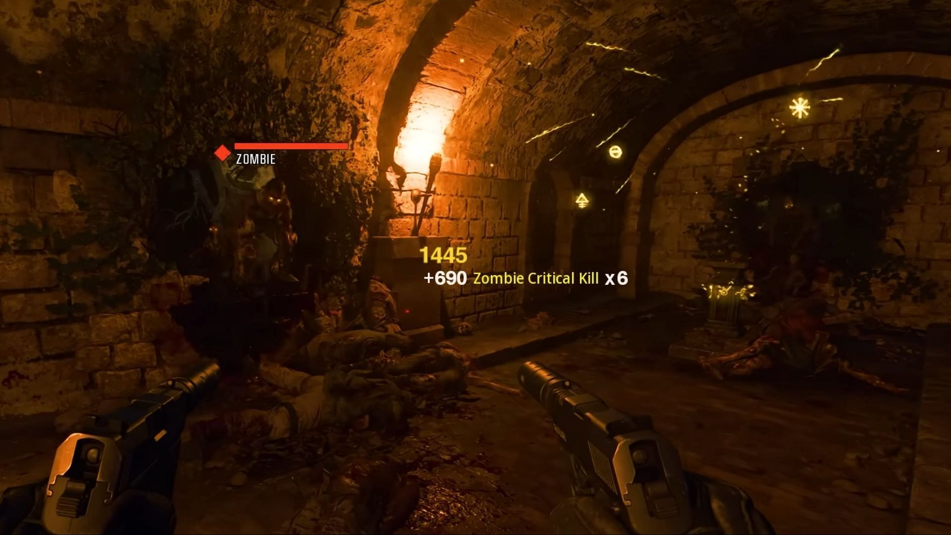 Exploring the new Citadelles des Morts glitch allows players to farm infinite XP in Black Ops 6 Zombies (Image via Activision || YouTube/Caspahz)