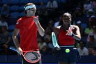 Taylor Fritz and Coco Gauff at the United Cup 2025. (Photo: Getty)