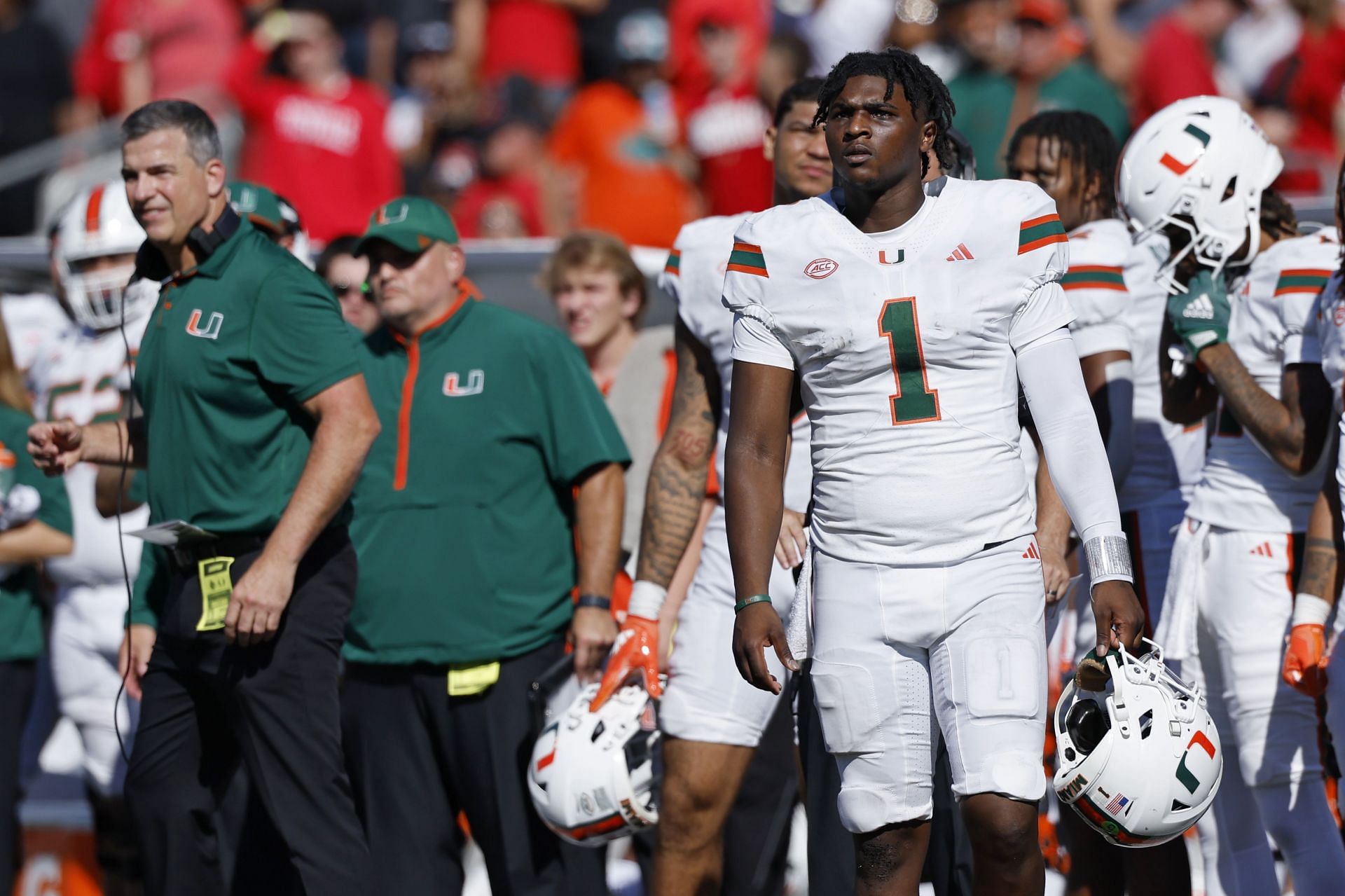 COLLEGE FOOTBALL: OCT 19 Miami at Louisville - Source: Getty