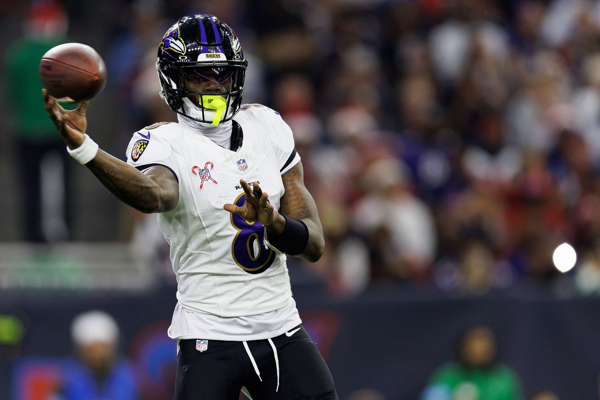 Lamar Jackson at Baltimore Ravens v Houston Texans - Source: Getty