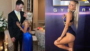 Paul Skenes' girlfriend Olivia Dunne turns up the glamour in white & purple leotard and face tattoo in PMAC selfie