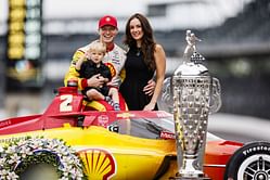 "Isn’t that what life’s about": Josef Newgarden's wife Ashley shares family moments with son Kota as Christmas season vibes begin
