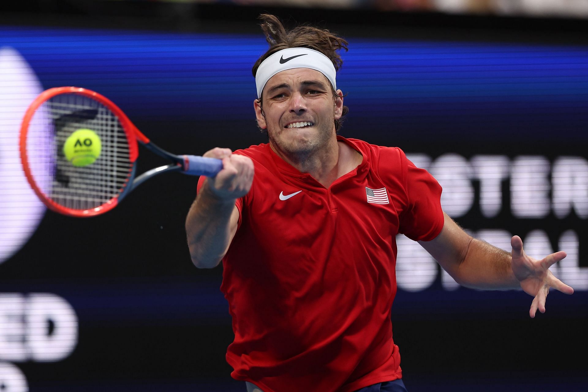 Taylor Fritz at the 2024 United Cup [Image Source: Getty Images]