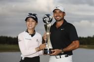 Lydia Ko and Jason Day at the 2023 Grant Thornton Invitational (Source: Getty)