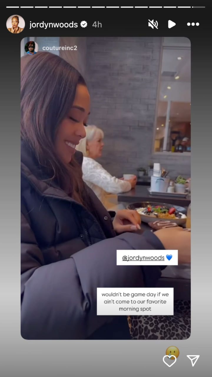 Karl-Anthony Towns' GF Jordyn Woods reacts to warm reunion with Anthony ...