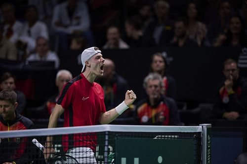 Denis Shapovalov at the Davis Cup Finals (Image: Getty)