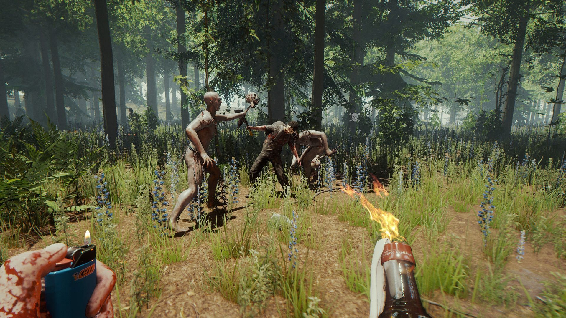 A guide to find the Flintlock Pistol in The Forest (Image via Endnight Games )