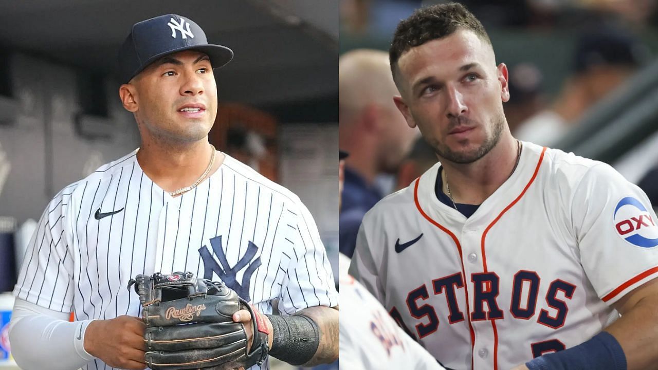 Gleyber Torres (L) and Alex Bregman (R) (Images from - Getty)