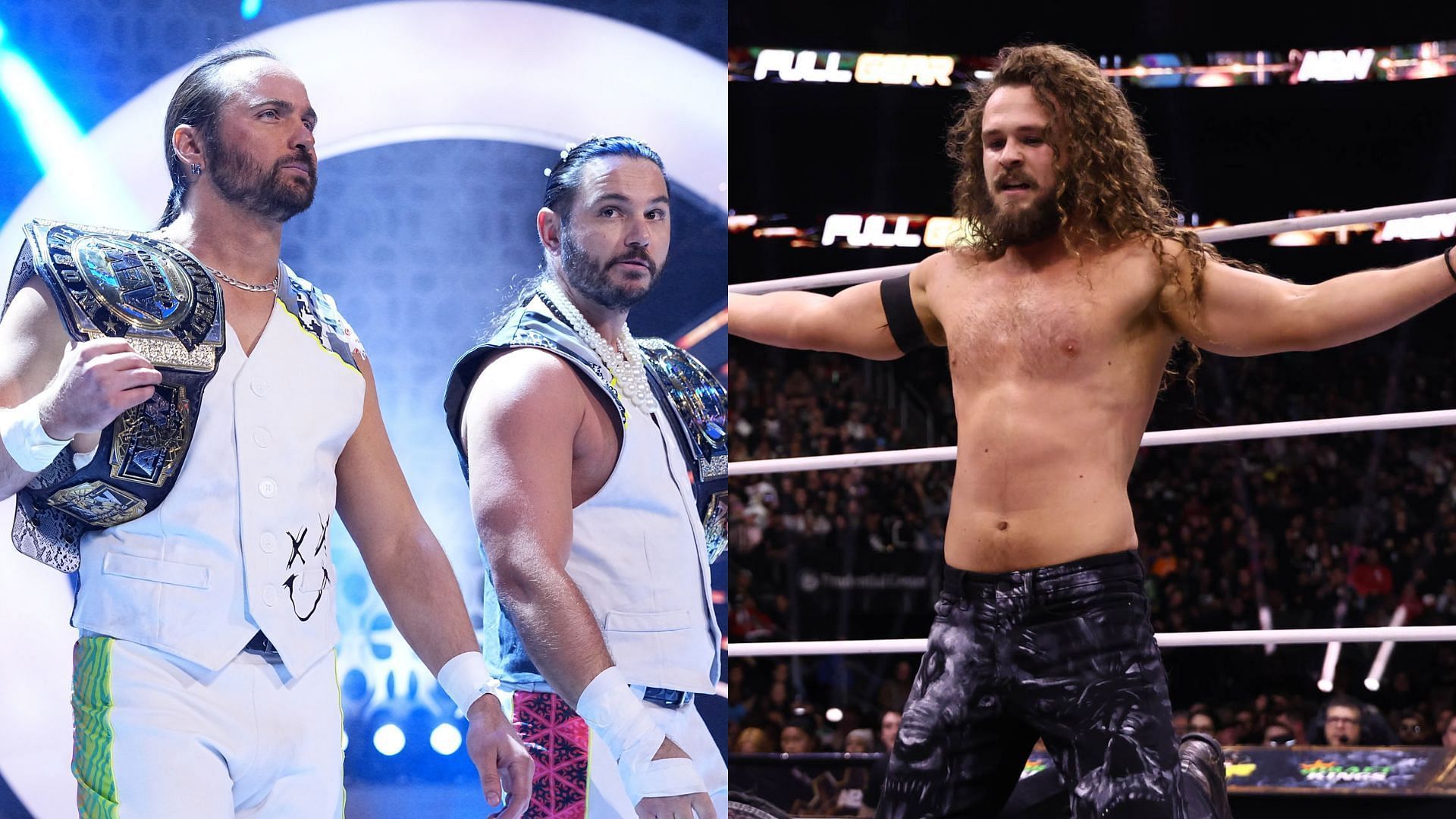 Jack Perry and the Young Bucks are members of The Elite [photo: AEW Official Website]