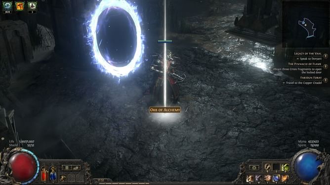 How to get and use Orbs of Alchemy in Path of Exile 2