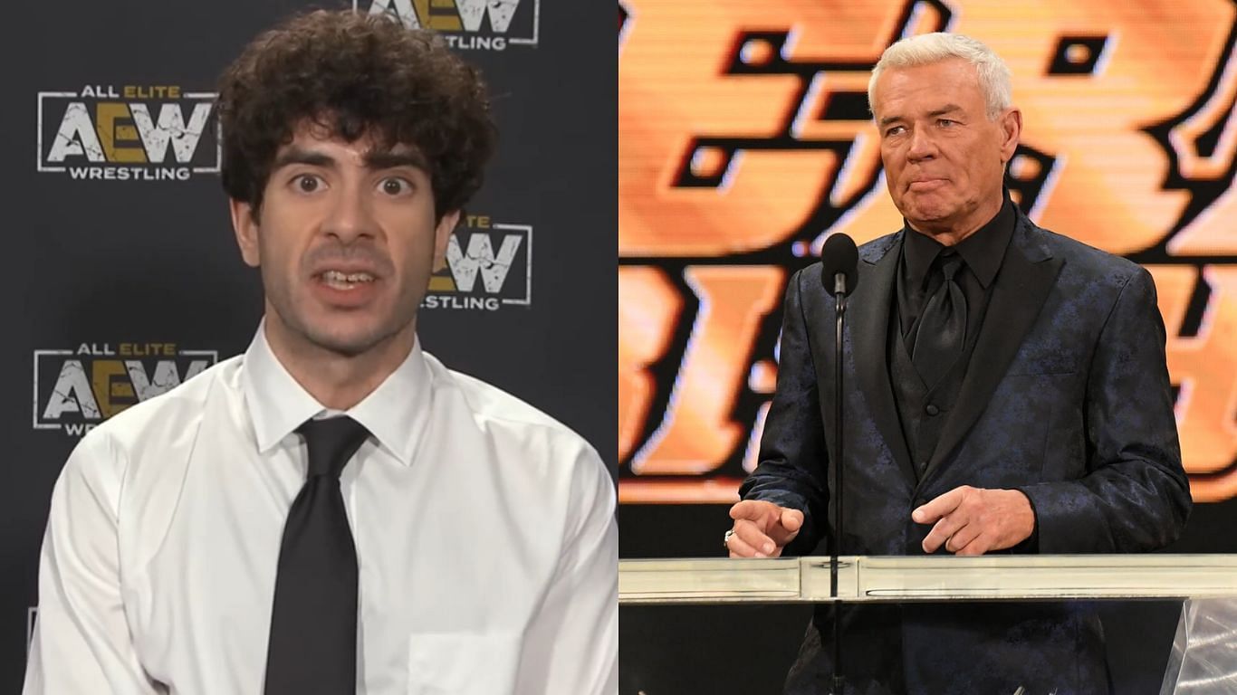 Tony Khan is the president of AEW [Image source: AEW YouTube, WWE.com]