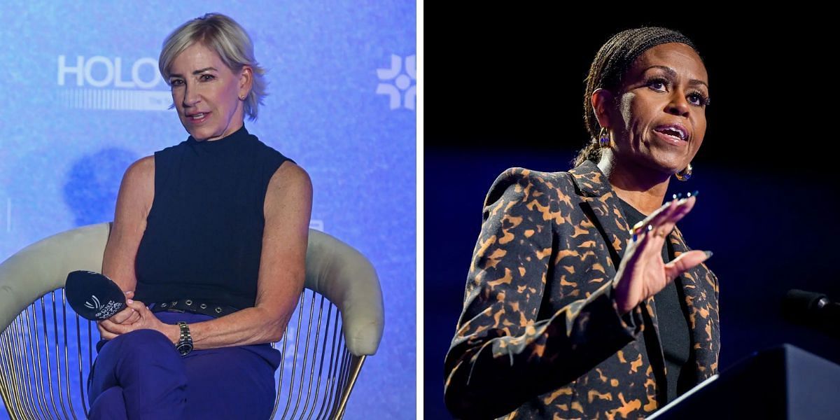 Chris Evert drops 2-word reaction on Michelle Obama after $70 million-worth former First Lady makes rare appearance on 