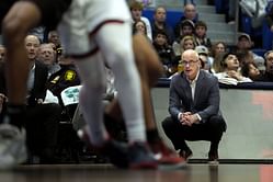 "Dan Hurley is punching himself": Fans left in disbelief hearing UConn HC's reported behavior near end of 54-point MD Eastern blowout