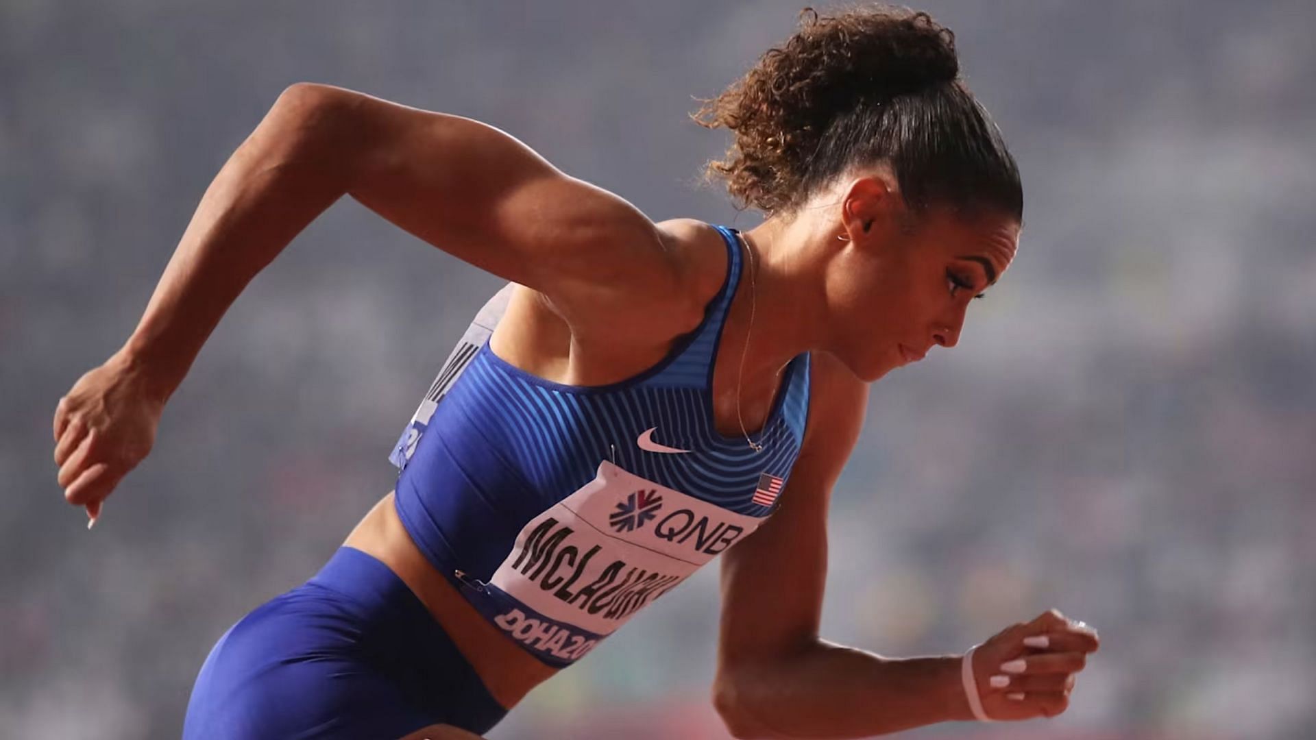 Sydney McLaughlin-Levrone in action at the World Athletics Championships 2019 [Image Source : Gettyy]