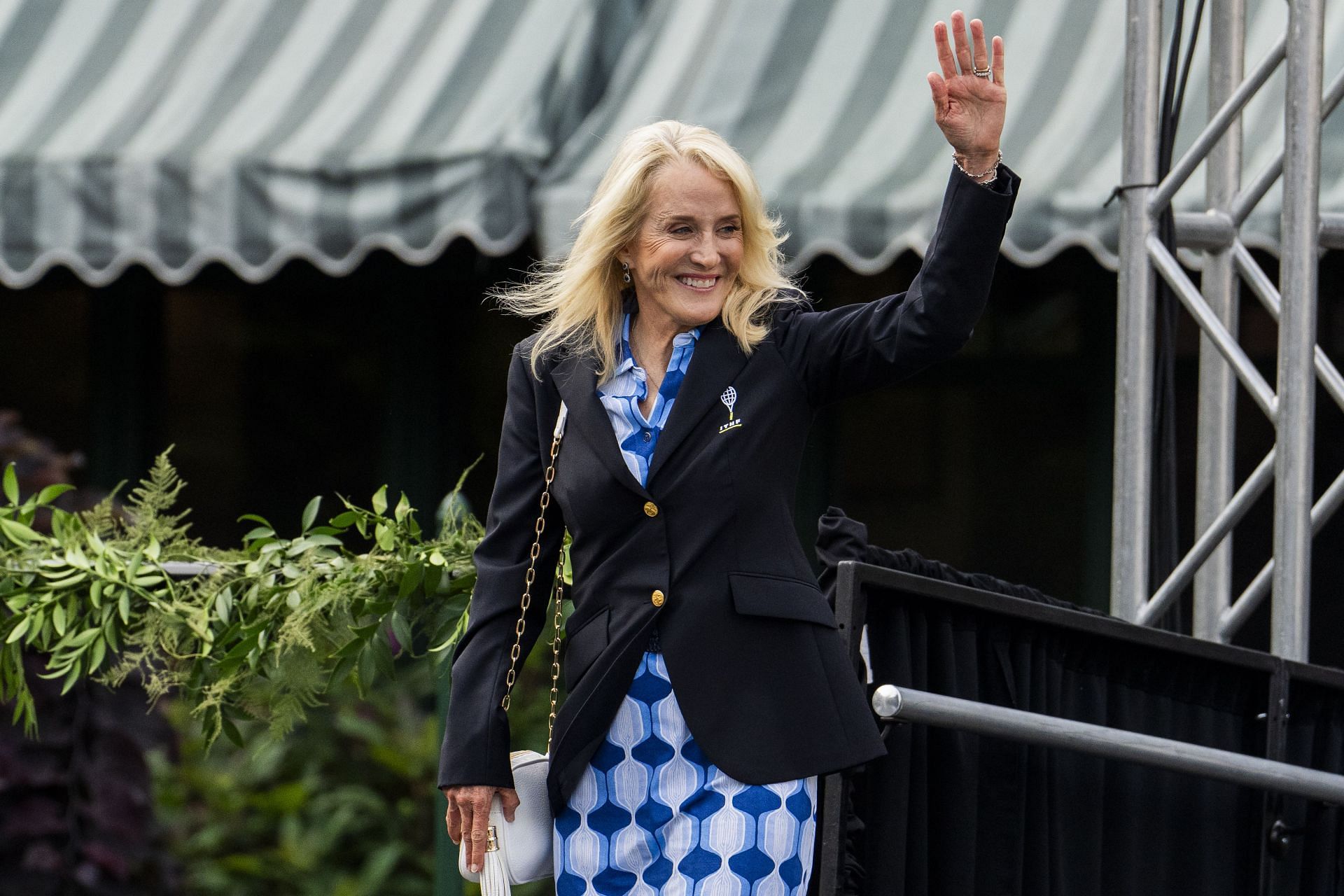 Tracy Austin at the 2024 International Tennis Hall of Fame Induction Ceremony (Source: Getty)