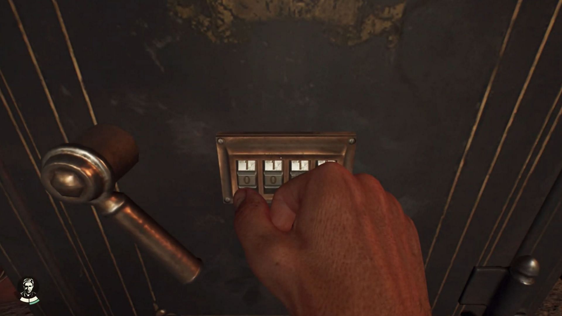 You need to guess a secret code to open the safe (Image via Bethesda Softworks)