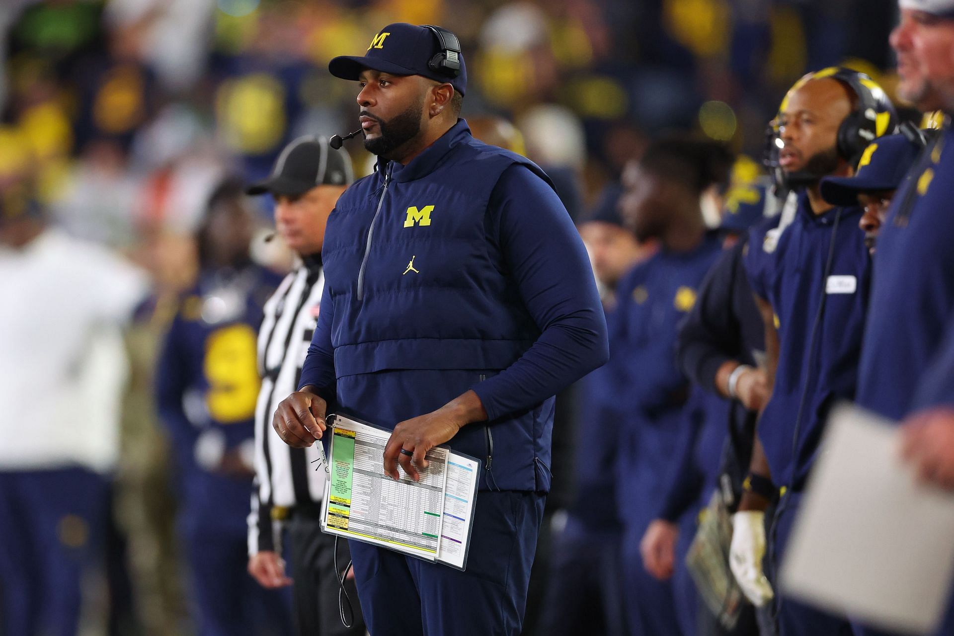 Michigan football shows love to four-star WR Commit Jaylen Pile after ...