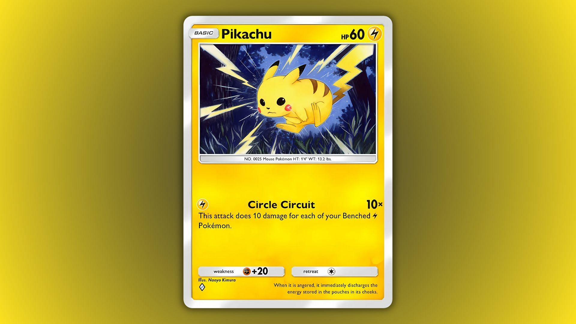 Pikachu from Mythical Island as seen in the game (Image via The Pokemon Company)